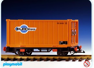 Playmobil - 4113 - vagón container
