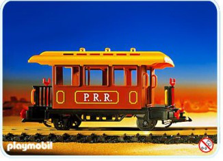 Playmobil - 4120 - Wagon voyageurs Far West