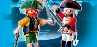 Playmobil - 4127 - Duo Pack Pirate et Soldat
