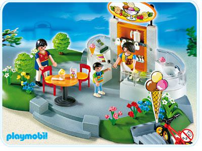 Playmobil ice cream restaurant