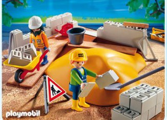 Playmobil - 4138 - Construction Compact Set