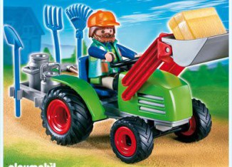 Playmobil - 4143 - Agriculteur avec tracteur