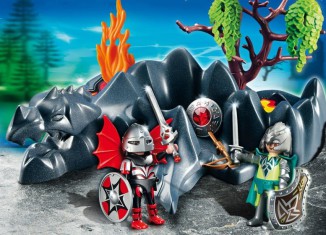 Playmobil - 4147 - Dragon Rock Compact Set
