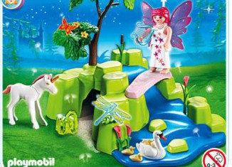 Playmobil - 4148 - Fairy Garden Compact Set