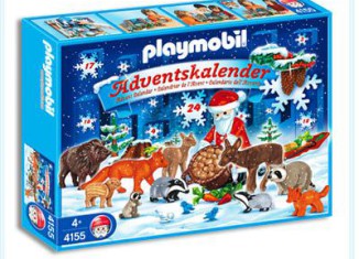 Playmobil - 4155 - Calendario de adviento - Papa Noel en el bosque