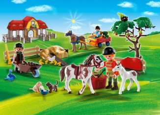 Playmobil - 4167 - Advent Calendar Pony Farm with great additional surprises