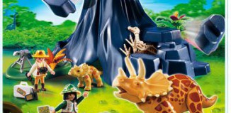 Playmobil - 4170 - Triceratops with Baby