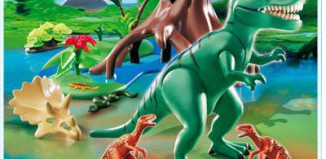 Playmobil - 4171 - T-Rex mit Velociraptoren