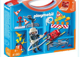 Playmobil - 4180 - Maletín Bomberos