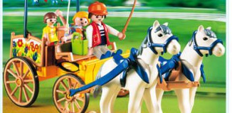 Playmobil - 4186 - Horse-Drawn Carriage