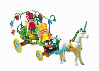 Playmobil - 4195 - Einhorn mit Frühlingskutsche