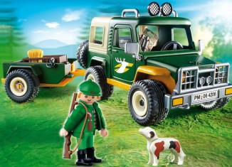 Playmobil - 4206 - Todoterreno y guarda forestal