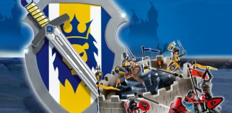 Playmobil - 4217 - Lion Knights Take-Along Castle with Shield and Sword
