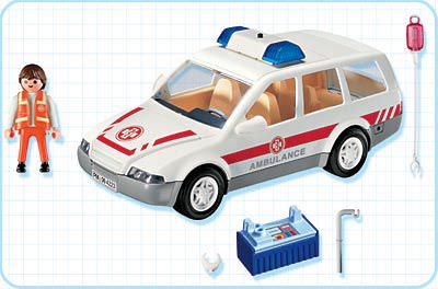 Playmobil 4223 - Emergency Vehicle - Back
