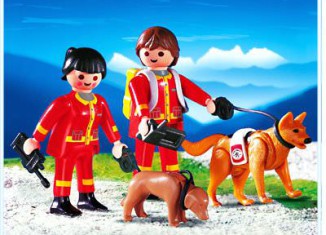Playmobil - 4227 - Equipo de rescate con perros