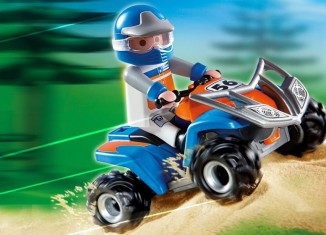 Playmobil - 4229 - Quad de carreras