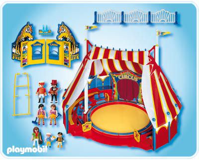 Tilstedeværelse Tilfældig Skab Playmobil Set: 4230 - Circus Ring - Klickypedia