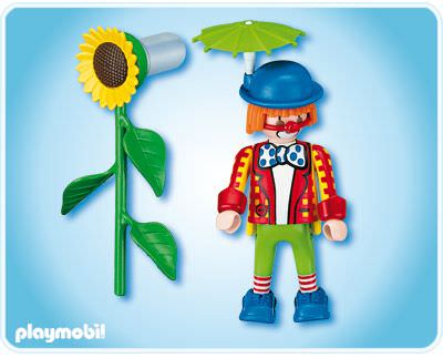 Playmobil 4238 - Clown with Flower - Back
