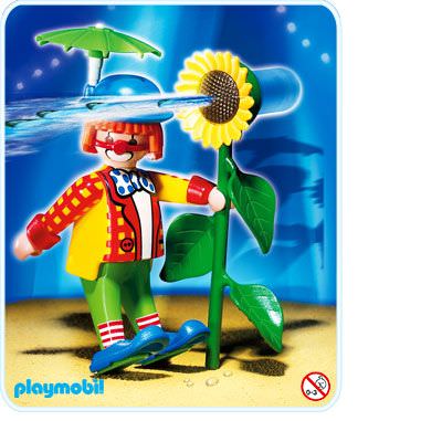Playmobil Clown mit Spritzblume 4238 Neu & OVP Zirkus Sonnenblume 