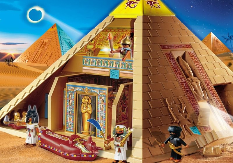 Playmobil 4240 Pyramid Part Connector Egyptian 