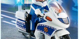 Playmobil - 4262 - Moto de policía