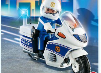Playmobil - 4262 - Motorcycle Patrol