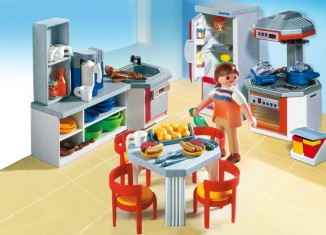 Playmobil - 4283 - Kitchen with Dinnette Set