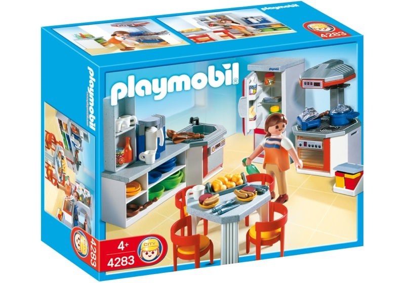 Playmobil 4283 - Kitchen with Dinnette Set - Box