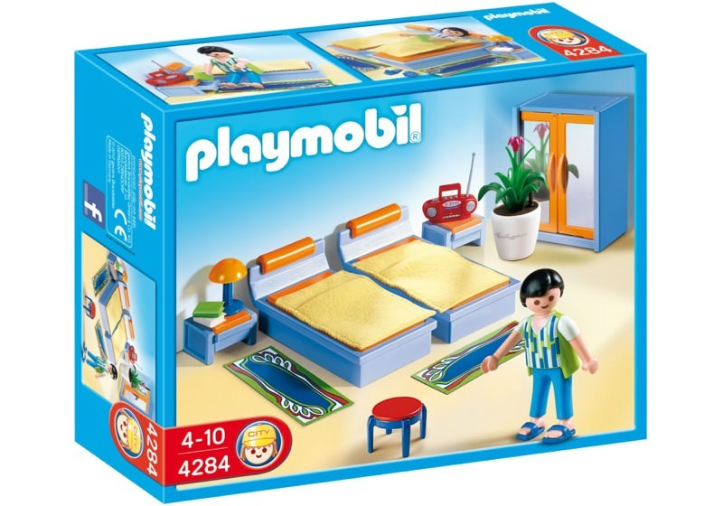 Playmobil Puppenhaus 4284 Schlafzimmer Radio 