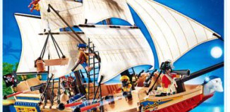 Playmobil - 4290 - Großes Piraten-Tarnschiff