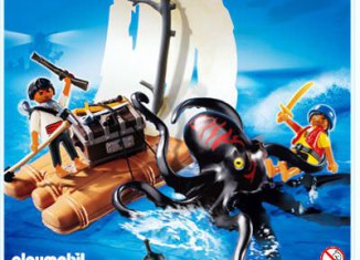 Playmobil - 4291 - Raft with Giant Octopus