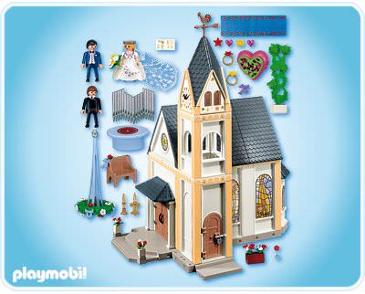 Playmobil 4296 - Church - Back