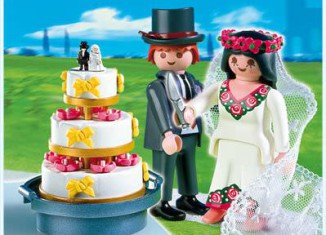 Playmobil - 4298 - Bridal Pair and Wedding Cake
