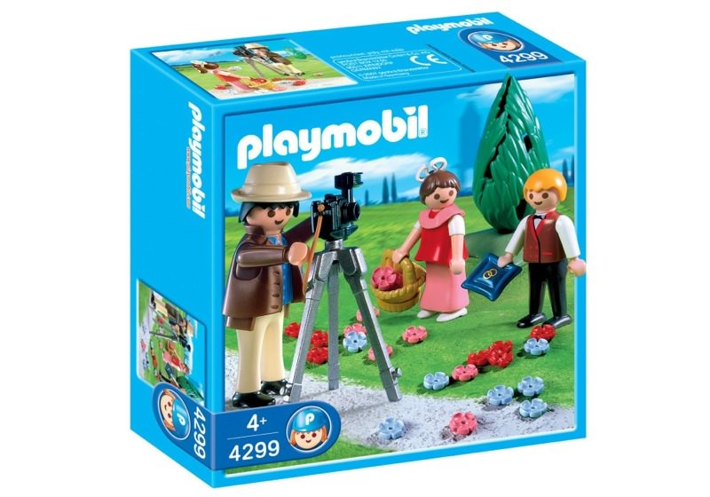 Playmobil 4299 - Photographer with Flower Girl and Ringbearer - Box