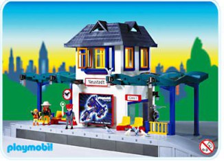 Playmobil - 4302 - Main Station modern