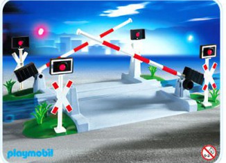 Playmobil - 4306 - Train Crossing