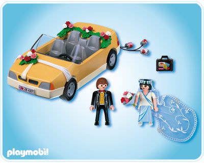 Playmobil 4307 - Wedding Car - Back