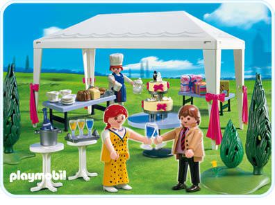 PLAYMOBIL 4308 Garden WEDDING PARTY NEW MISB NUOVO for 5300 5302 5303 5142 5574 