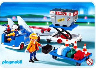 Playmobil - 4315 - Cargo- und Treppenfahrzeug