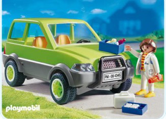 Playmobil - 4345 - Véterinaire avec véhicule