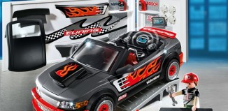 Playmobil - 4366 - Tuning Station with Black Car