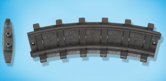 Playmobil - 4387v1 - 2 Curved Tracks