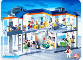 Playmobil - 4404 - Großes Krankenhaus mit Einrichtung - Detail Playmobil - 4404 - Großes Krankenhaus mit Einrichtung