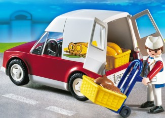 Playmobil - 4411 - Voiture de boulangerie