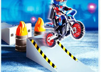 Playmobil - 4416 - Motocross Rider with Ramp