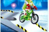 Playmobil - 4417 - Biker with Ramp