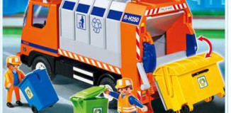 Playmobil - 4418v1 - Camion-poubelle de recyclage