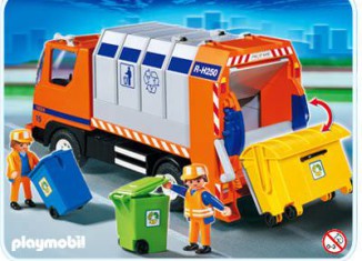 Playmobil - 4418v1 - Recycling Truck