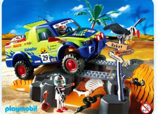 Playmobil - 4421 - Pilotes / pick-up de rallye