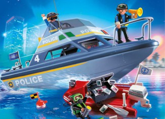 Playmobil - 4429v1 - Police launch